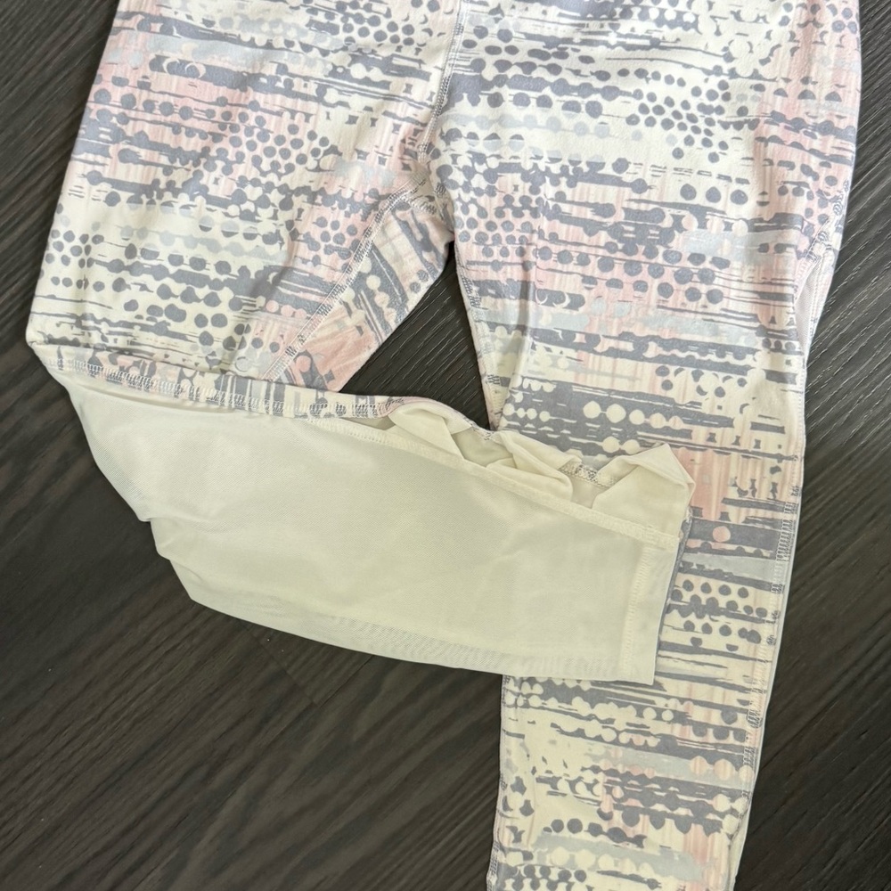RBX Pink and Gray Leggings for Active Comfort